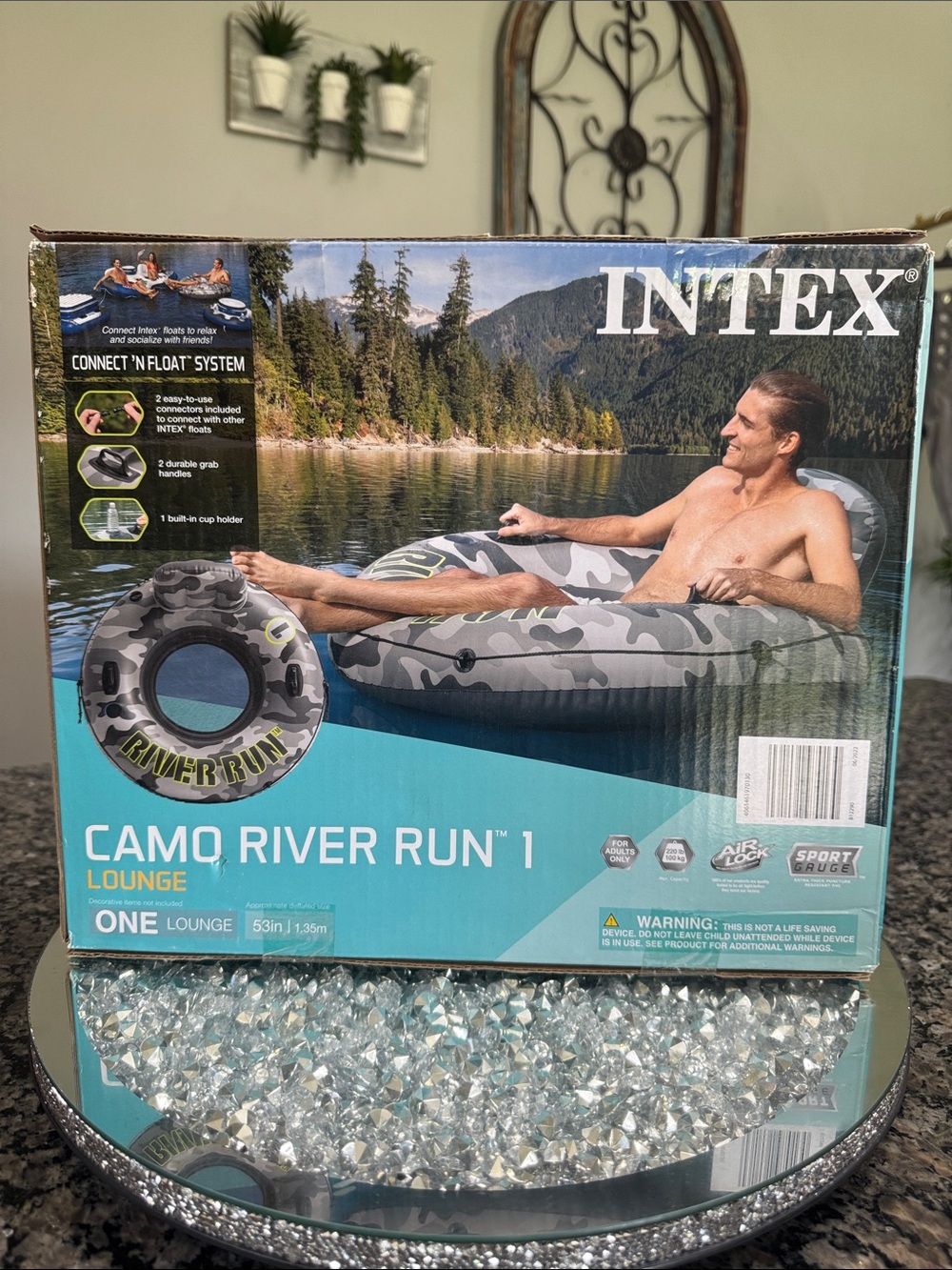 Intex Camo River Run Swim Lounge –  NEW